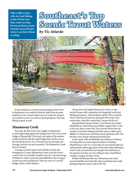 Southeast's Top Scenic Trout Waters