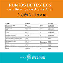 Región Sanitaria VII