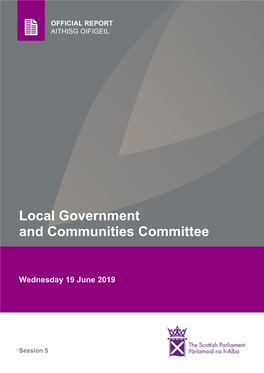 Local Government and Communities Committee