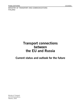 Transport Connections Between the EU and Russia