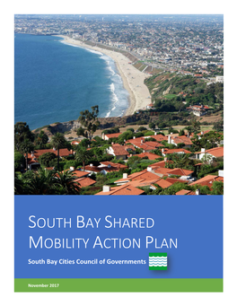 SOUTH BAY SHARED MOBILITY ACTION PLAN South Bay Cities Council of Governments