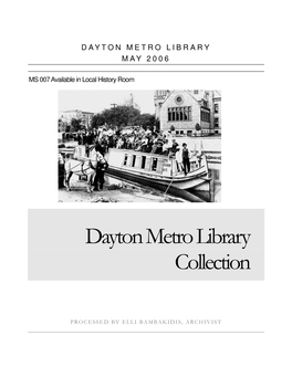 Dayton Metro Library Collection