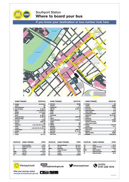 Where to Board Your Bus If You Know Your Destination Or Bus Number Look Here