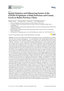 Spatial Statistics and Influencing Factors of the COVID-19 Epidemic on Multiple Scales