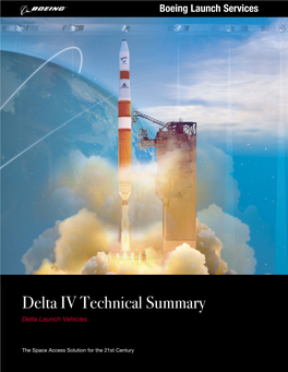 Delta IV Technical Summary