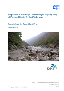 Feasibility Report for Tizu and Zungki Rivers