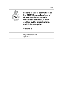 2017 Compendium of Annual Review Reports, Volume 1