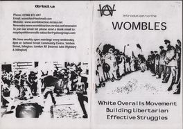 Introduction to the WOMBLES
