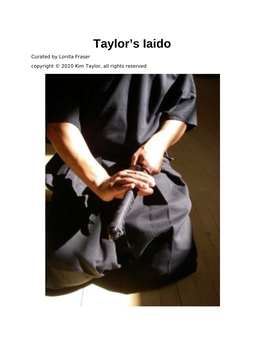 Taylor's-Iaido.Pdf