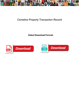 Centaline Property Transaction Record