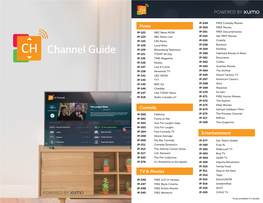 Channel Guide