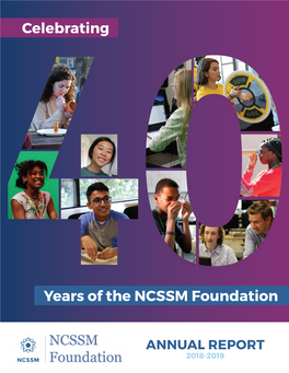 Celebrating Years of the NCSSM Foundation