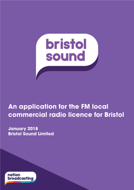 An Application for the FM Local Commercial Radio Licence for Bristol