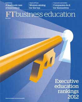2012 Financial Times Executive Education Rankings