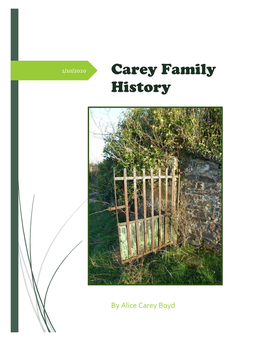 Carey Family History