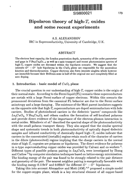 Bipolaron Theory of High-Tc Oxides and Some Recent Experiments