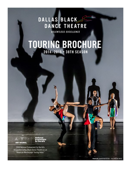 Touring Brochure 2014–2015 • 38Th Season