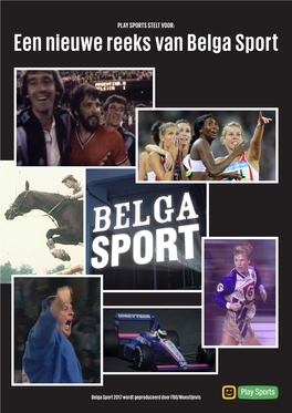 Een Nieuwe Reeks Van Belga Sport