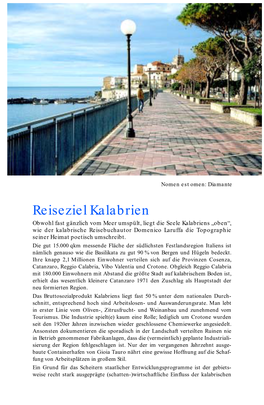 Reiseziel Kalabrien