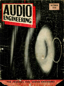 AUDIO ENGINEERING OCTOBER, 1948 I Linear Standard Units