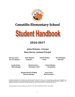 Canutillo Elementary School