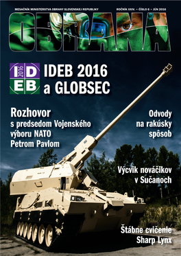 IDEB 2016 a GLOBSEC