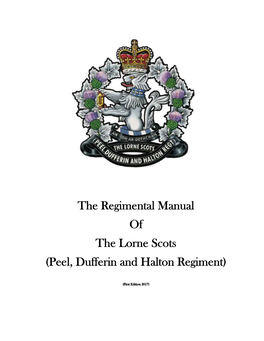 Regimental Handbook