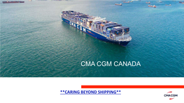 Cma Cgm Canada