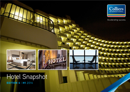 Hotel Snapshot EDITION 4 | H1 2014 2014