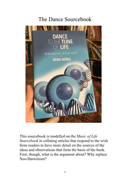 The Dance Sourcebook