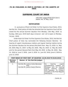 Supreme Court of India