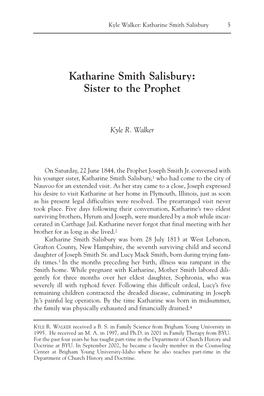 Katharine Smith Salisbury 5