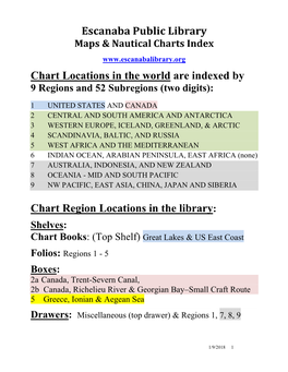 EPL Charts by Geographic Region and Drawer Location