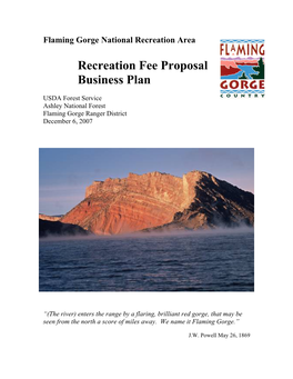 Flaming Gorge National Recreation Area