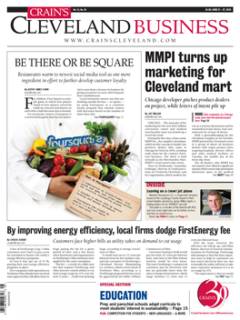 MMPI Turns up Marketing for Cleveland Mart