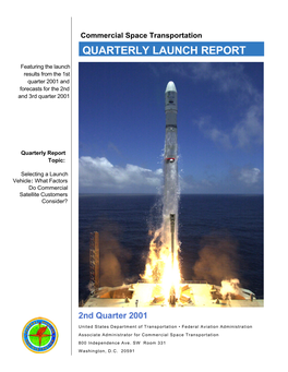 Quarterly Launch Report