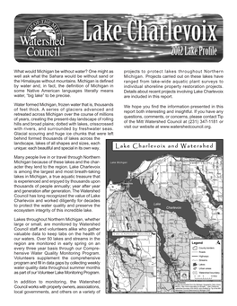 Lake Charlevoix Profile (2012)