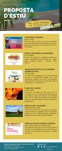 21 De Juny Festival Espurnes (Llagostera)