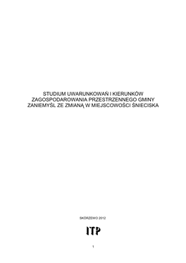 Studium Zaniemyśl Tekst Zmiana Śnieciska