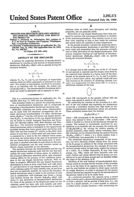 United States Patent Office Patented July 30, 1968 2 Solutions Some of Which Have Detergency and Coloring 3,395,171 Properties, and Are Generally Stable