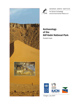 Archaeology of the Gilf Kebir National Park