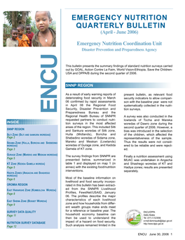 ENCU Bulletin 2Nd Quarter 06.Qxd