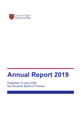 Diocese of Ely Annual Report