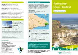 Flamborough Outer Headland