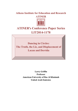 ATINER's Conference Paper Series LIT2014-1178