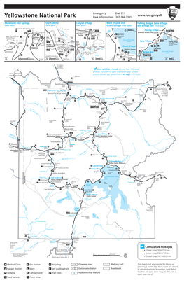 Yellowstone National Park Park Information 307-344-7381