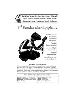 3 Sunday After Epiphany