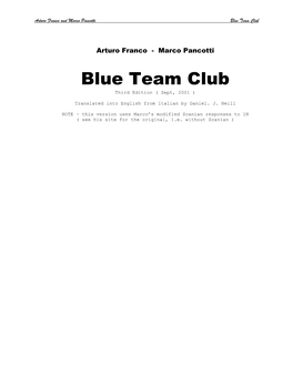Blue Team Club