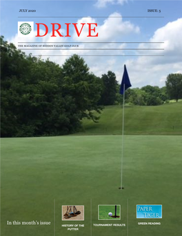 July 2020 Issue: 5 Drive