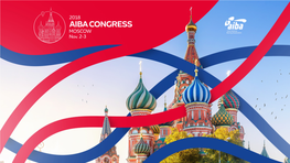 AIBA Congress Moscow 2018 – EUBC Report